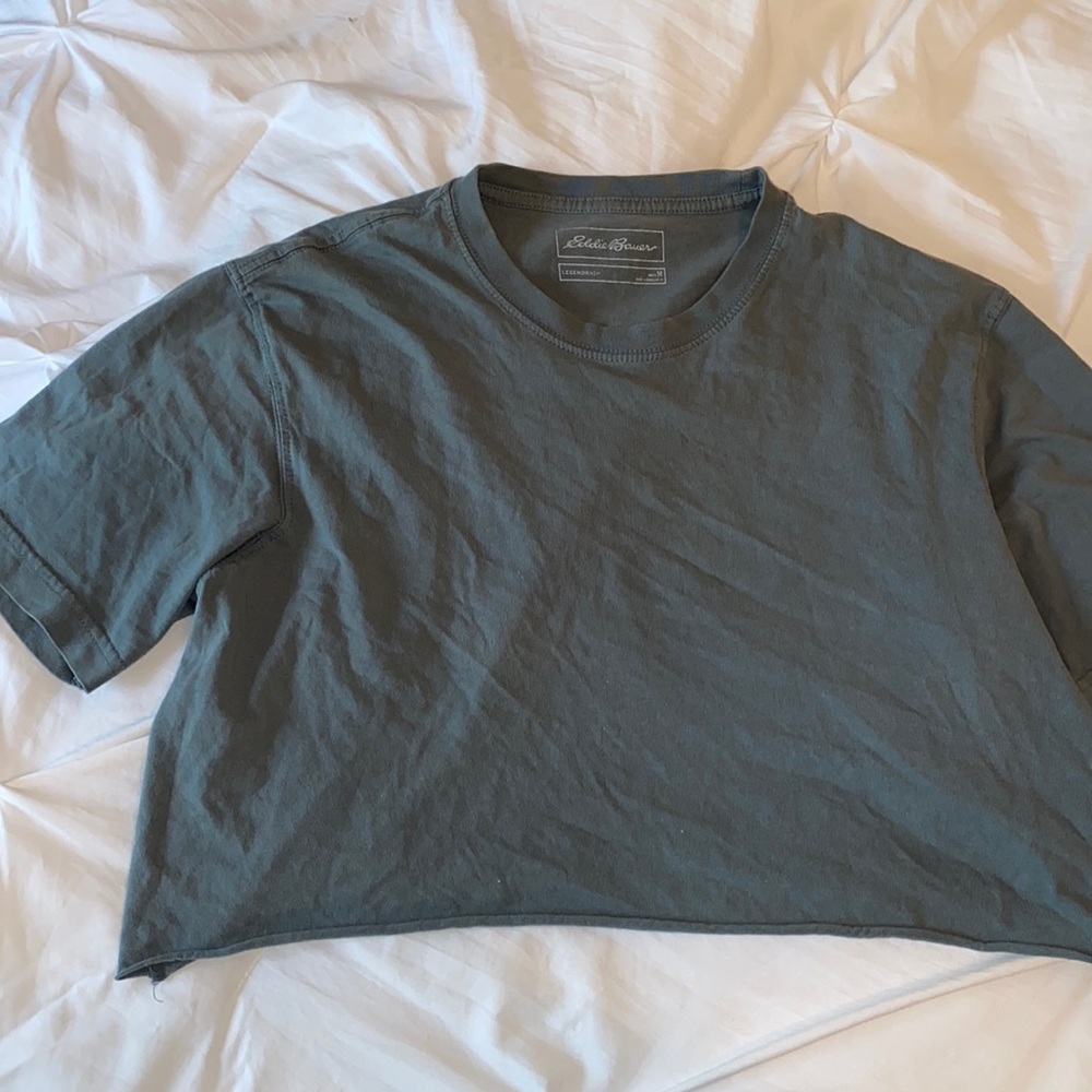 2 cropped t shirts